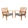 Two 1950s "Linden" Lounge Chairs in Teak by G A Jenkins