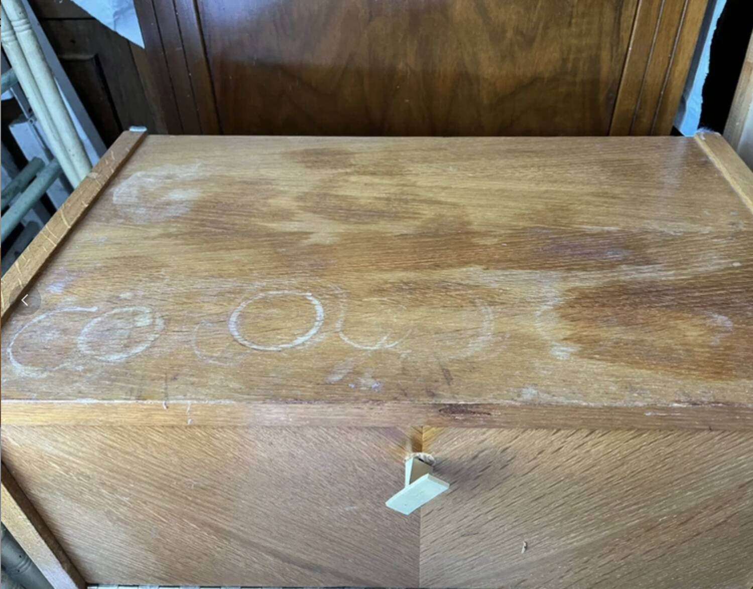 Scandinavian bedside table