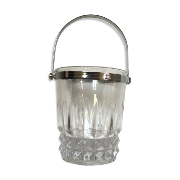Seau à glace en cristal