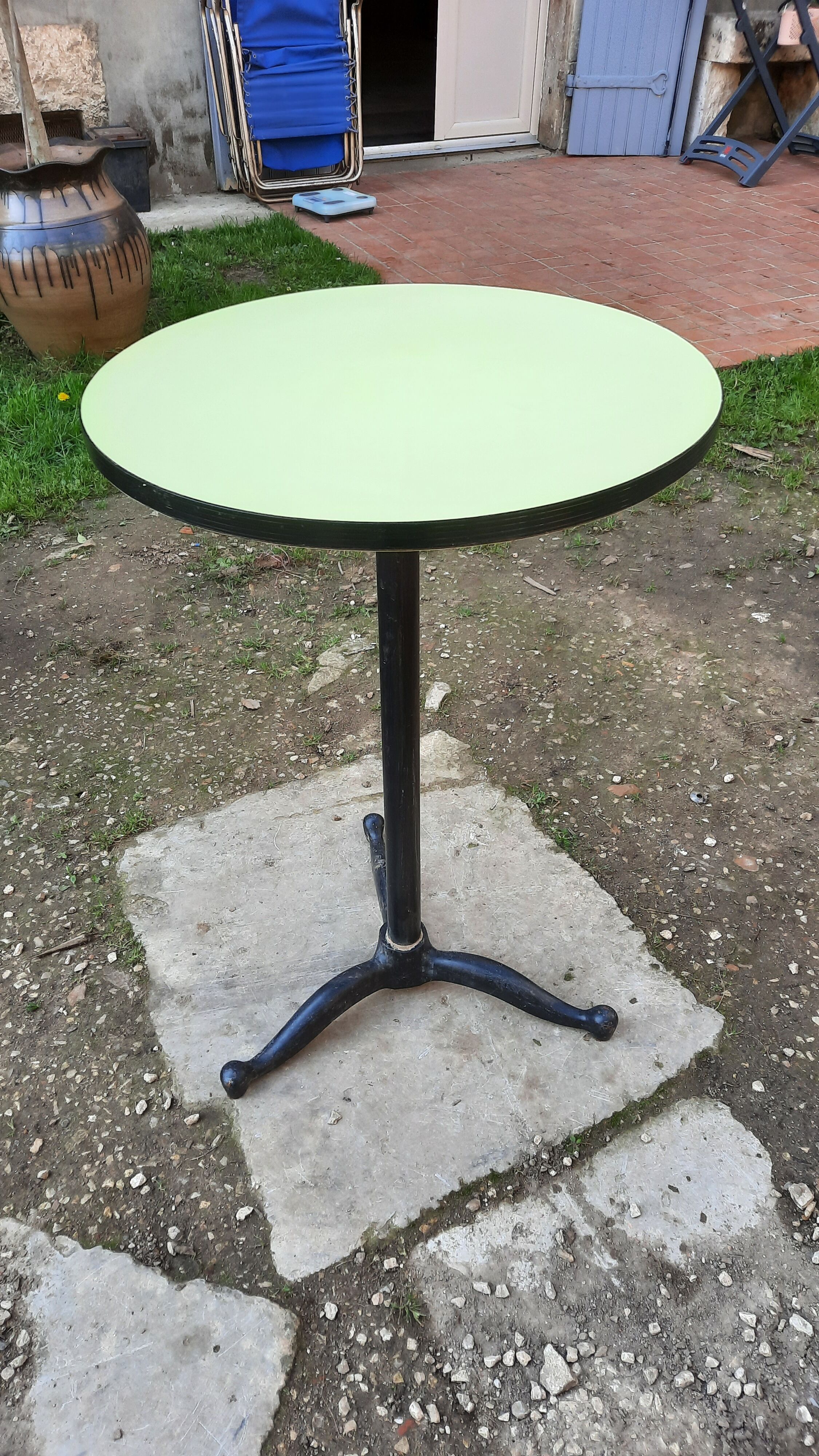 Vintage bistro table