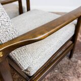 Pair of B7522 armchairs by Zenon Bączyk 1960's