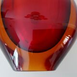 Vase doilies glass of Murano of Flavio polite 50