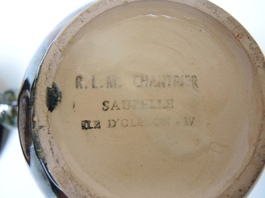 Old ceramic pot RLM Chantrier – Sauzelle