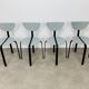 4 chairs Niels Gammelgaard and Lars Mathiasen for Bent Krogh, 1980, postmodern style