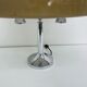 Mid-century mushroom table lamp with chrome base, 1970s
