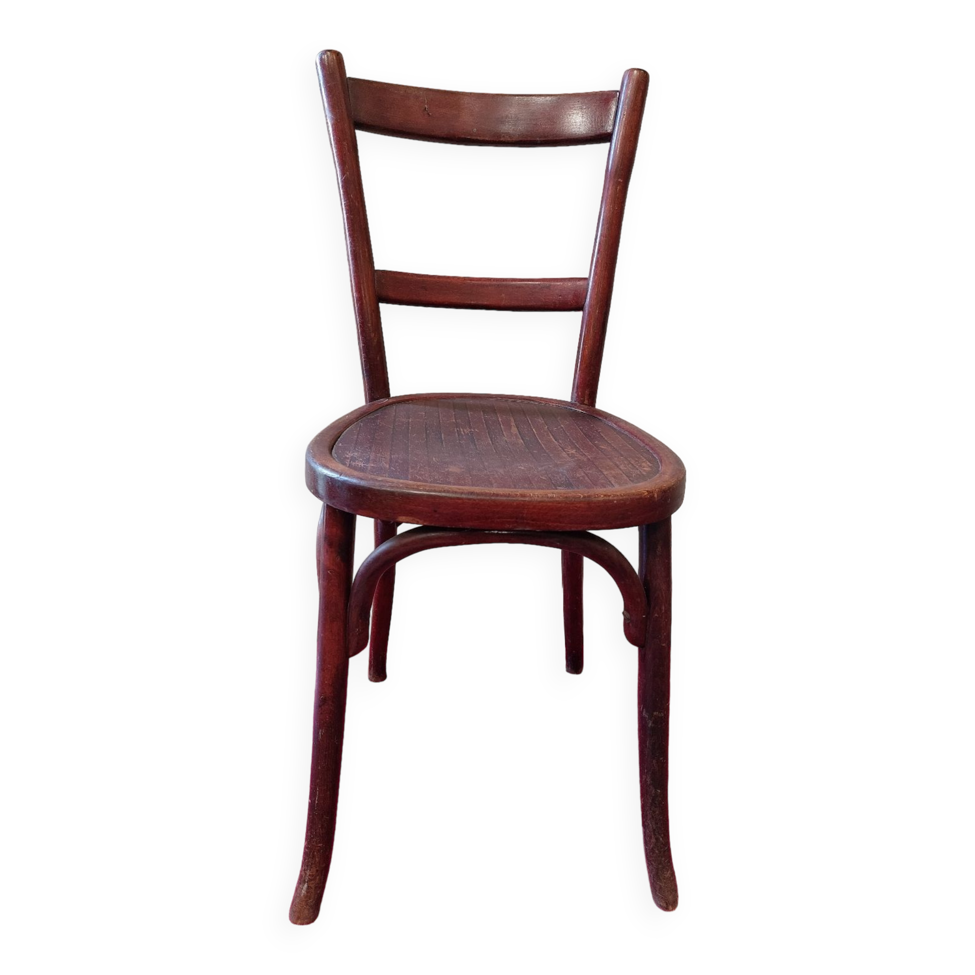 Vintage wooden bistro chair