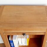 Wooden curtain cabinet