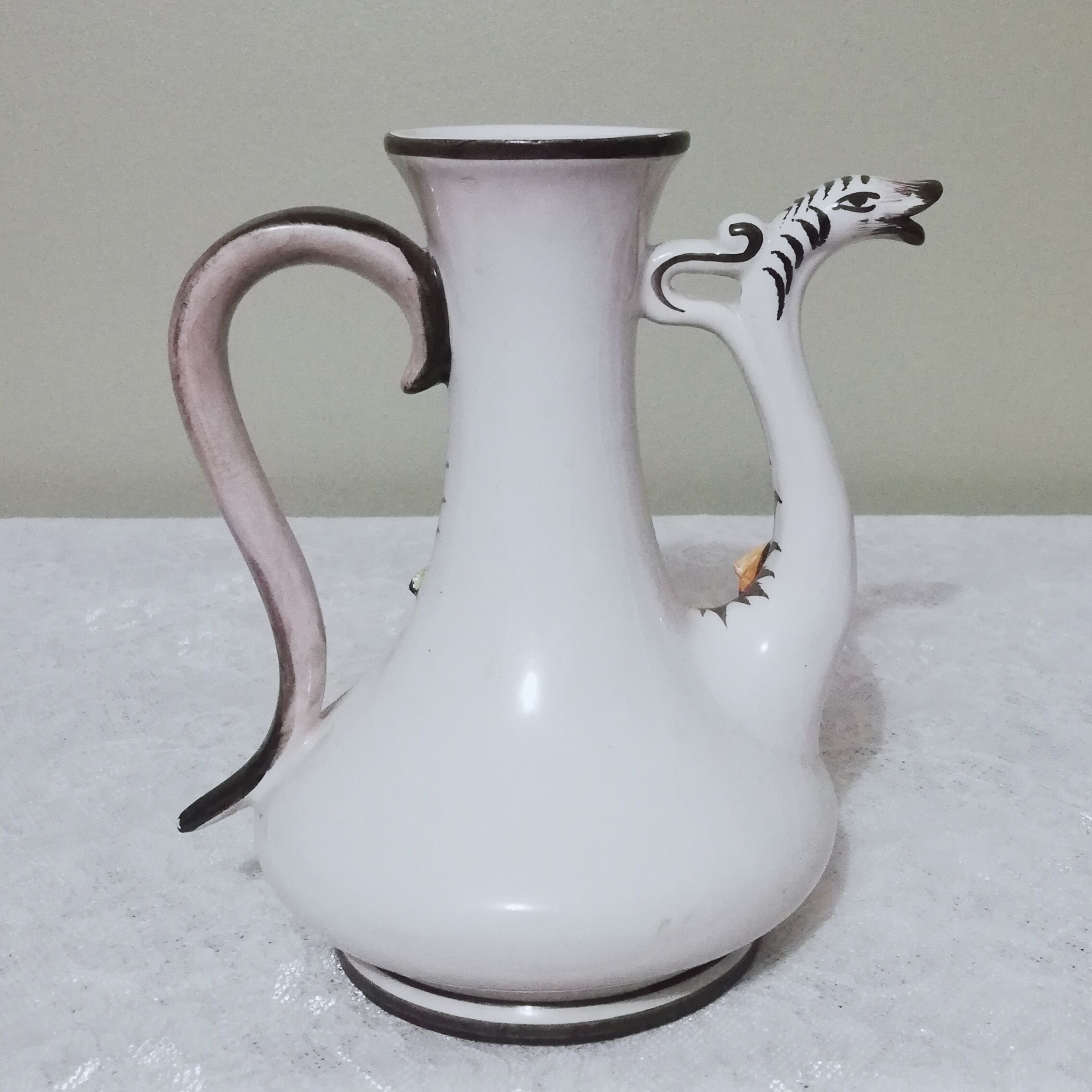 Decanter decanter 375ml in Italian earthenware Bassano