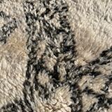 Carpet berbere beni ouarain old years 1958 modern