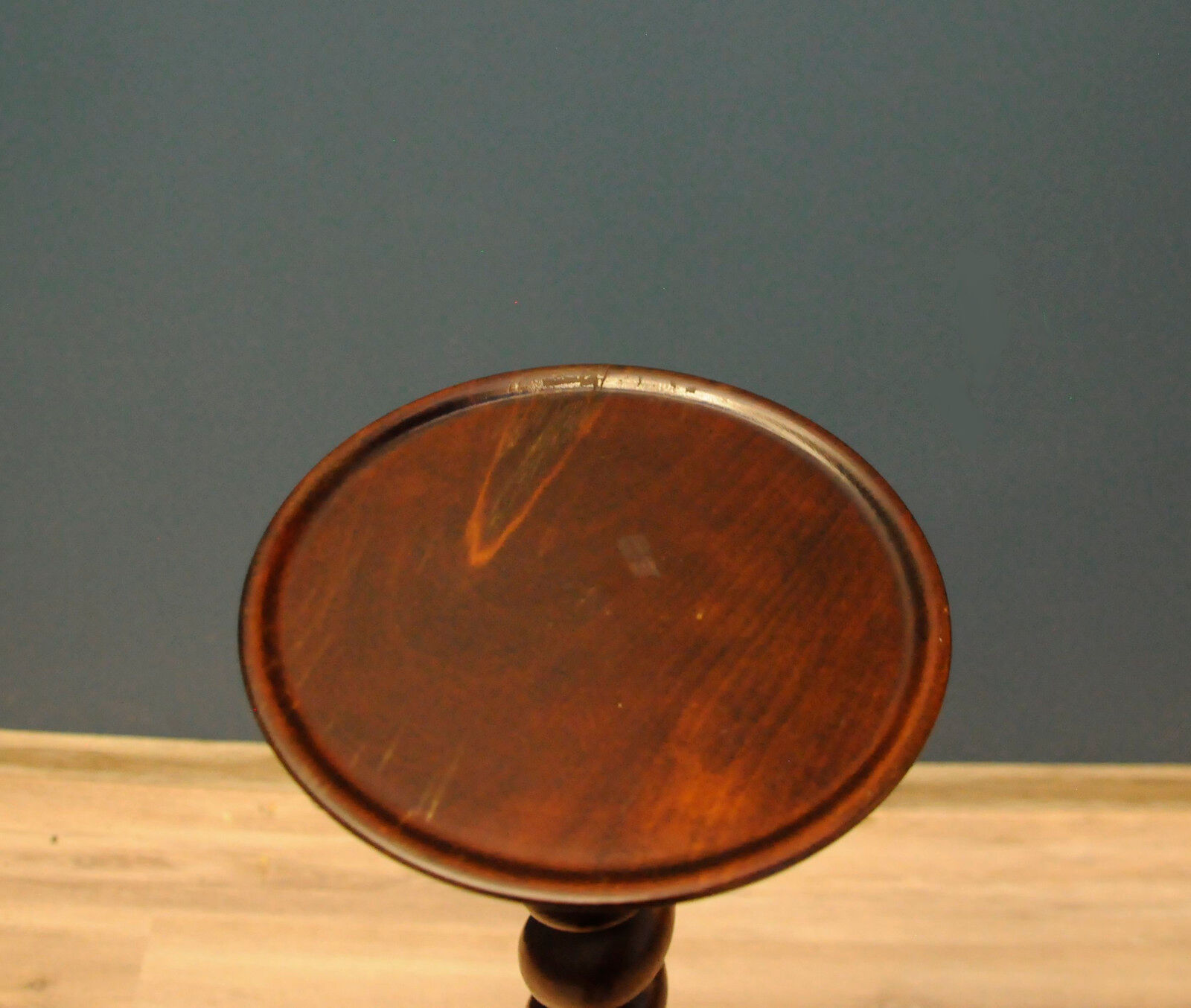 Art deco mahogany flower table, 1940s