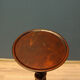 Art deco mahogany flower table, 1940s