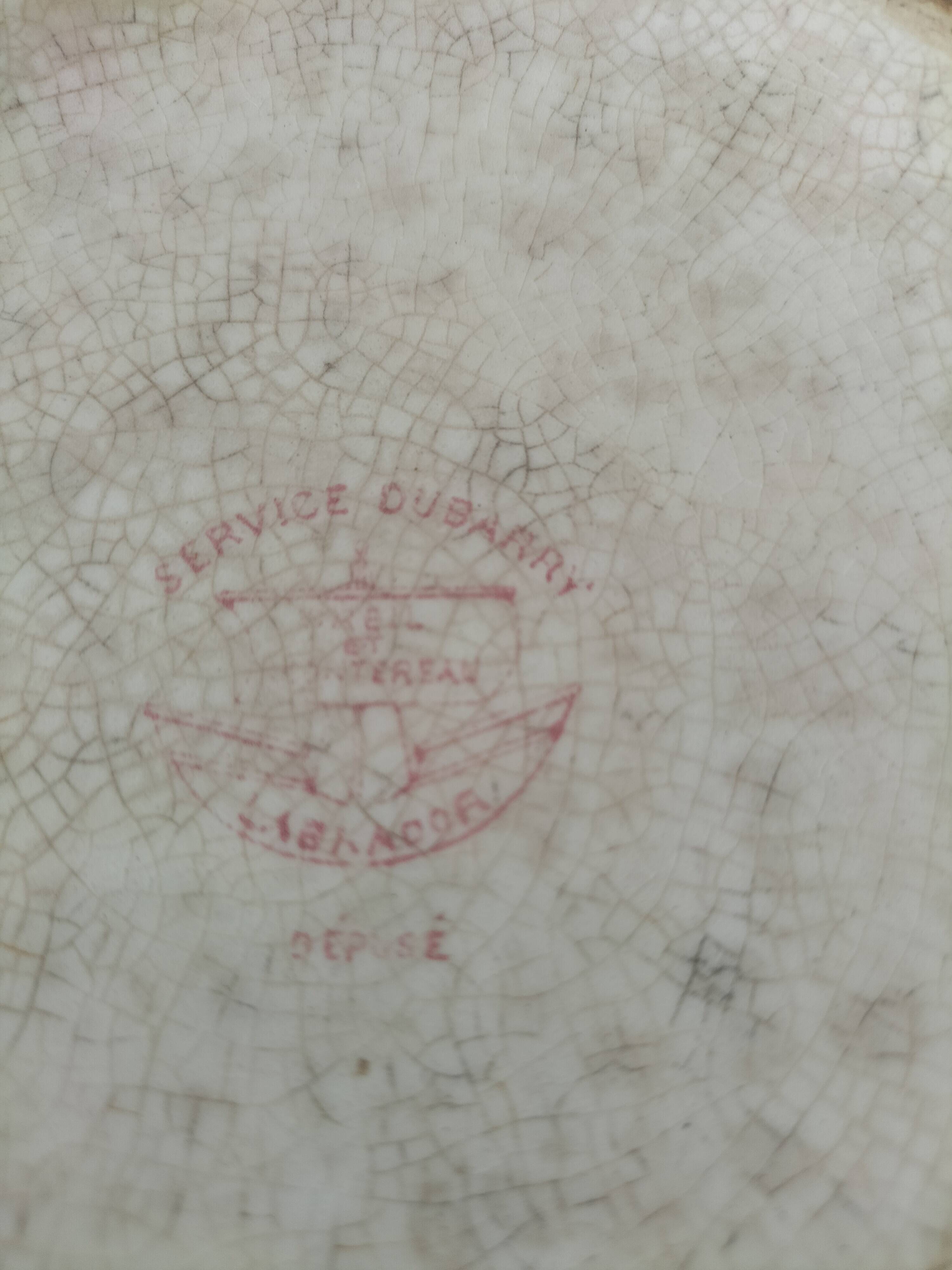 Vegetable dish Dubarry - Creil and Monterau 1880-1900