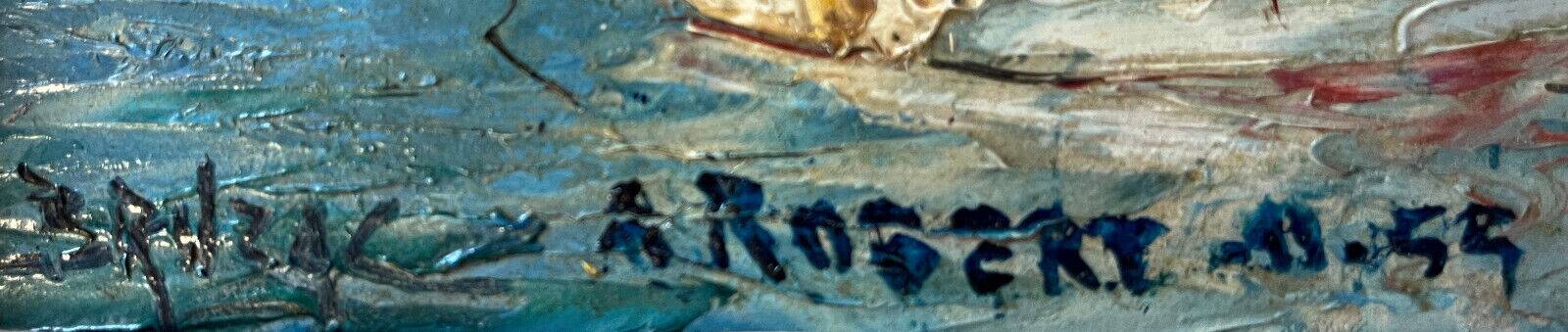 Table HSP Victor Bruzal 1955 fishing sailboat Marine