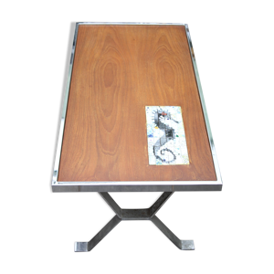 Table basse années 70