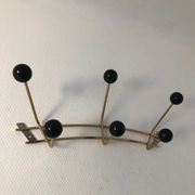 Hanger Golden 6 hooks balls vintage 1960