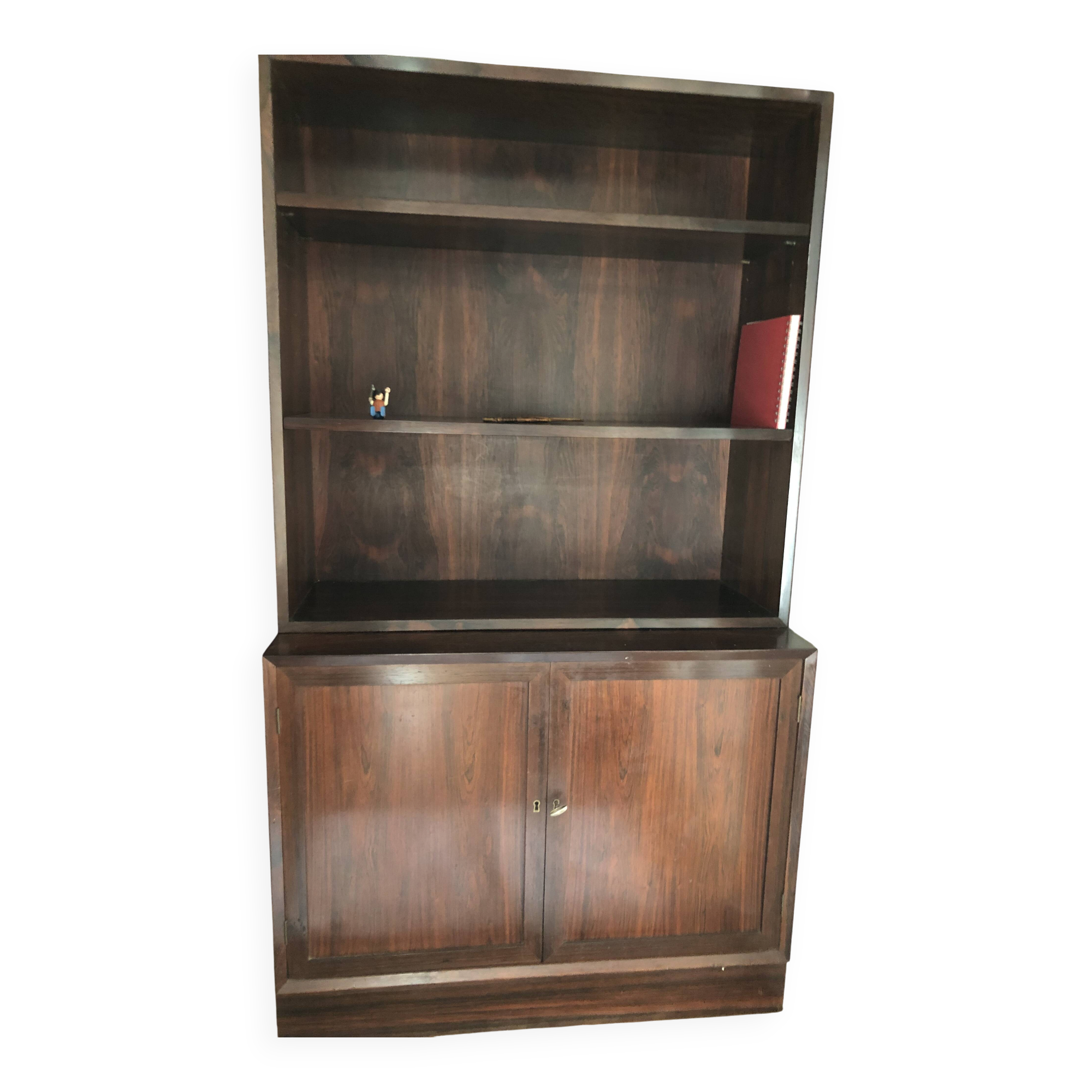 Library set/Dish cabinet rosewood Danish manufacture