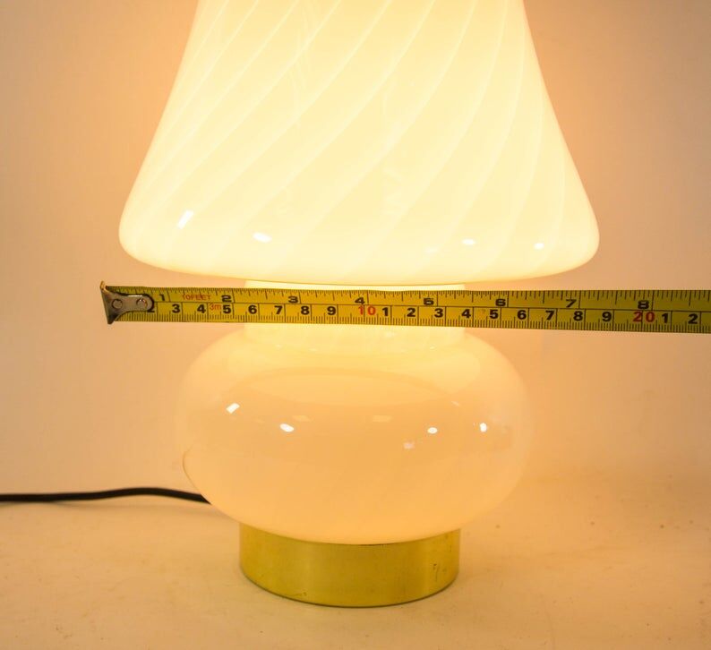 Murano Vetri mushroom lamp 60s