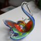 Murano swan pocket emptier