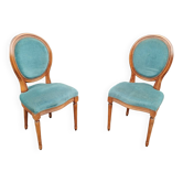 Pair of antique Louis XVI style chairs