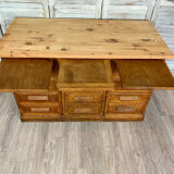 Sideboard or chest of drawers with 11 drawers, craft furniture