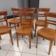 Suite of 6 chairs of bistrot Fischel 1930