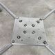 Vintage aluminium dining set