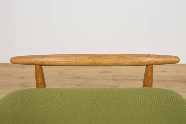 Tabouret Modèle J 65 en Chêne par Ejvind A. Johansson pour FDB Møbler, Danemark, 1950s
