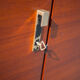 Armoire en bois 3 portes 60's