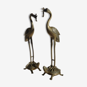Oiseaux en bronze