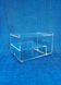 Desserte/caisson de rangement en plexiglass translucide a roulettes vi