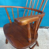 Pair of Scandinavian fan armchairs