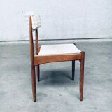Mid-Century Scandinavian Teak Dining Chair Set, 1960s, Set of 6