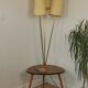 Lampadaire tripode avec tablette 60