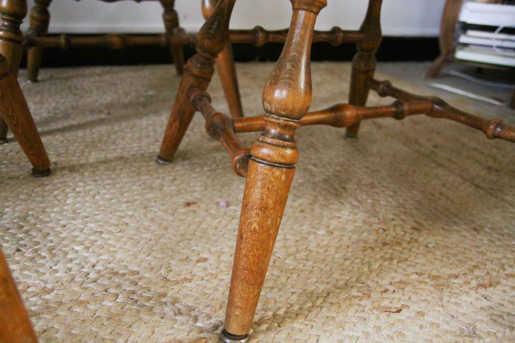 Western style wooden chairs