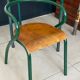 Desk and school chair set