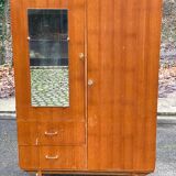 Armoire scandinave en chêne 1950 de 110cm