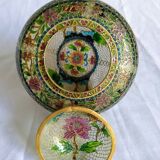 Openwork plique-à-jour enamel pot - 1920 to 1949 - China