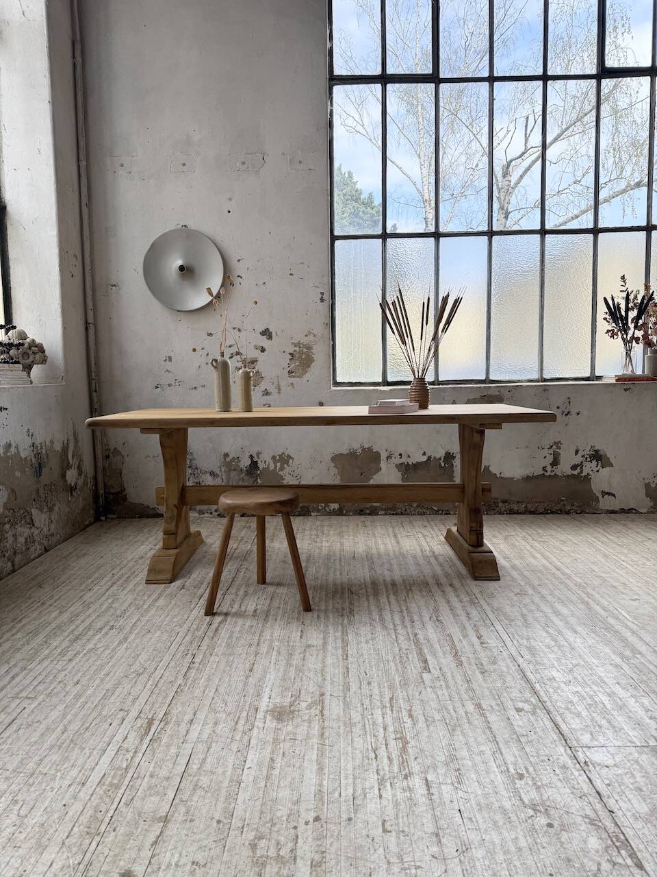 Beech monastery table 2m