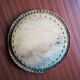 Braided Wicker round mirror 39cm