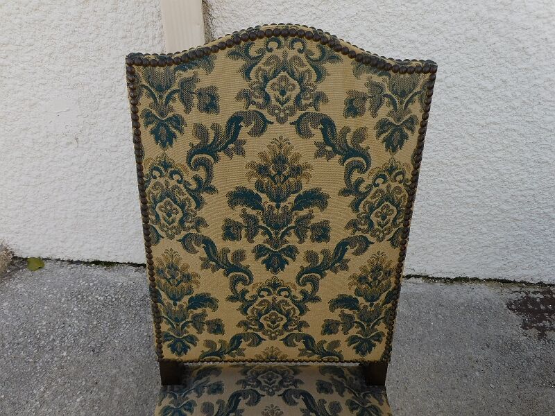 Series of 6 louis Xlll chairs in sheep bone