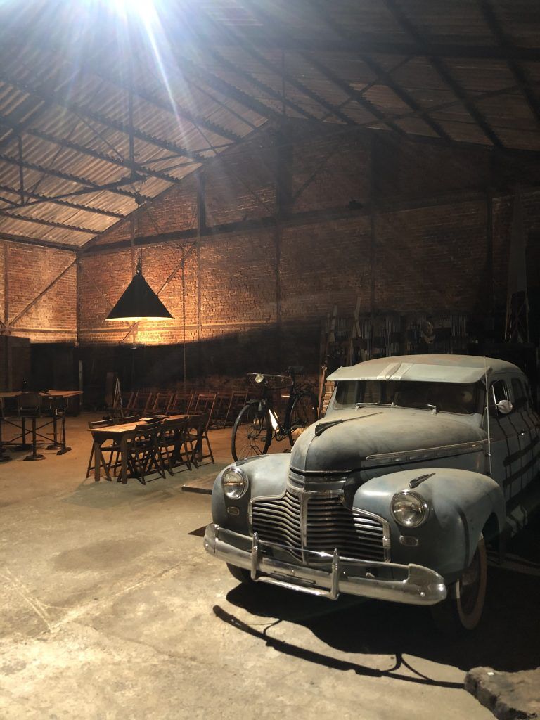 Large industrial lampshade