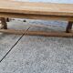 Rectangular table in raw oak