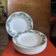 Lot 8 assiettes Givors en faïence ancienne