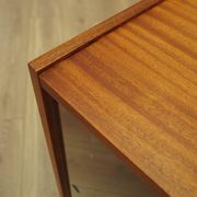 Mahogany display cabinet with glass front, Denmark, 1970s