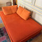 Rochebobois orange sofa