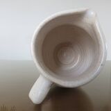 Orangeade set in cracked ceramic, floral pattern from the 60s