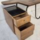 Mobilor Desk CAB Roger Charroy – modernist metal wood 1950 vintage