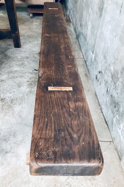 Farm table and benches