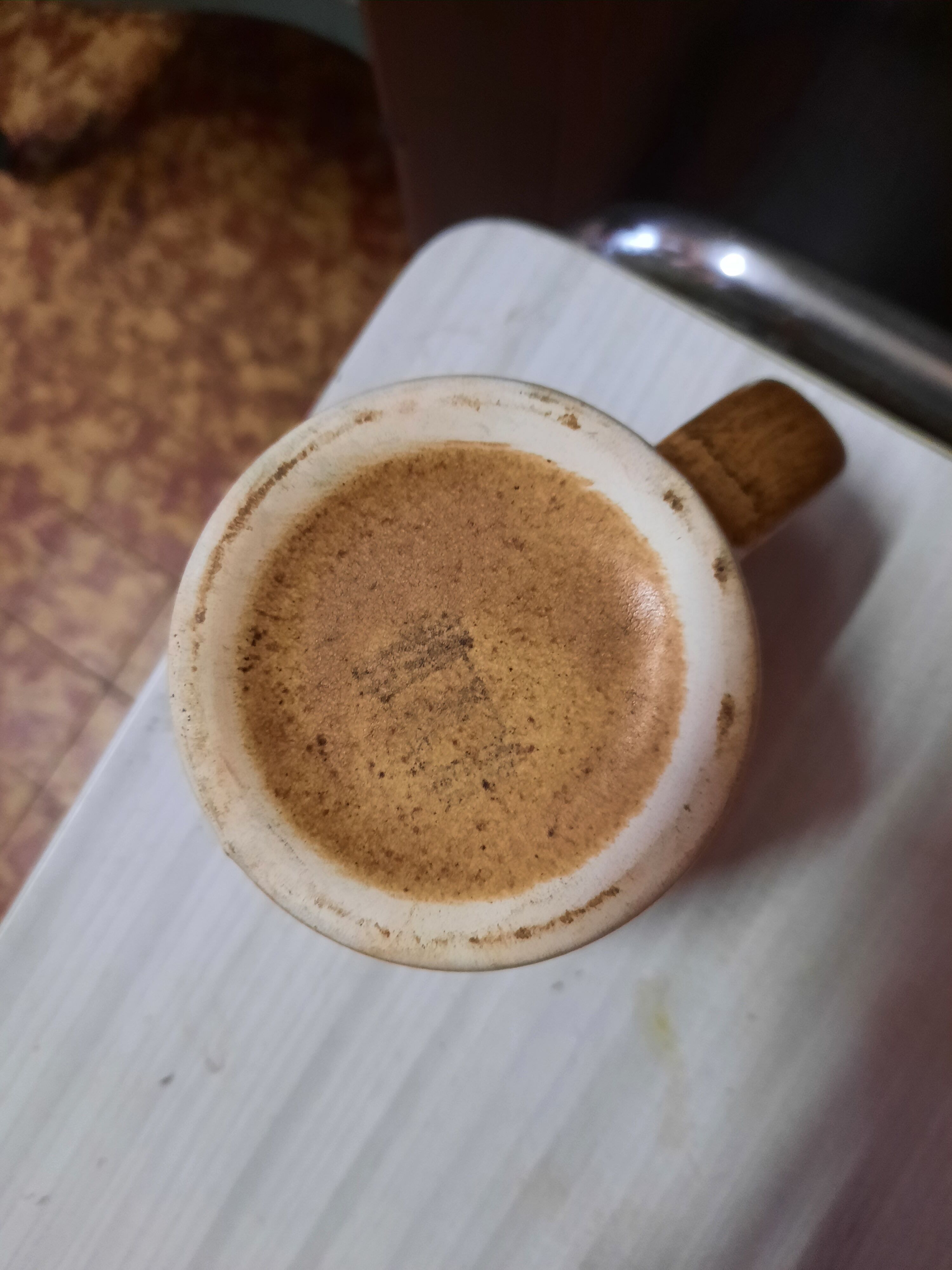 Vintage stoneware mug