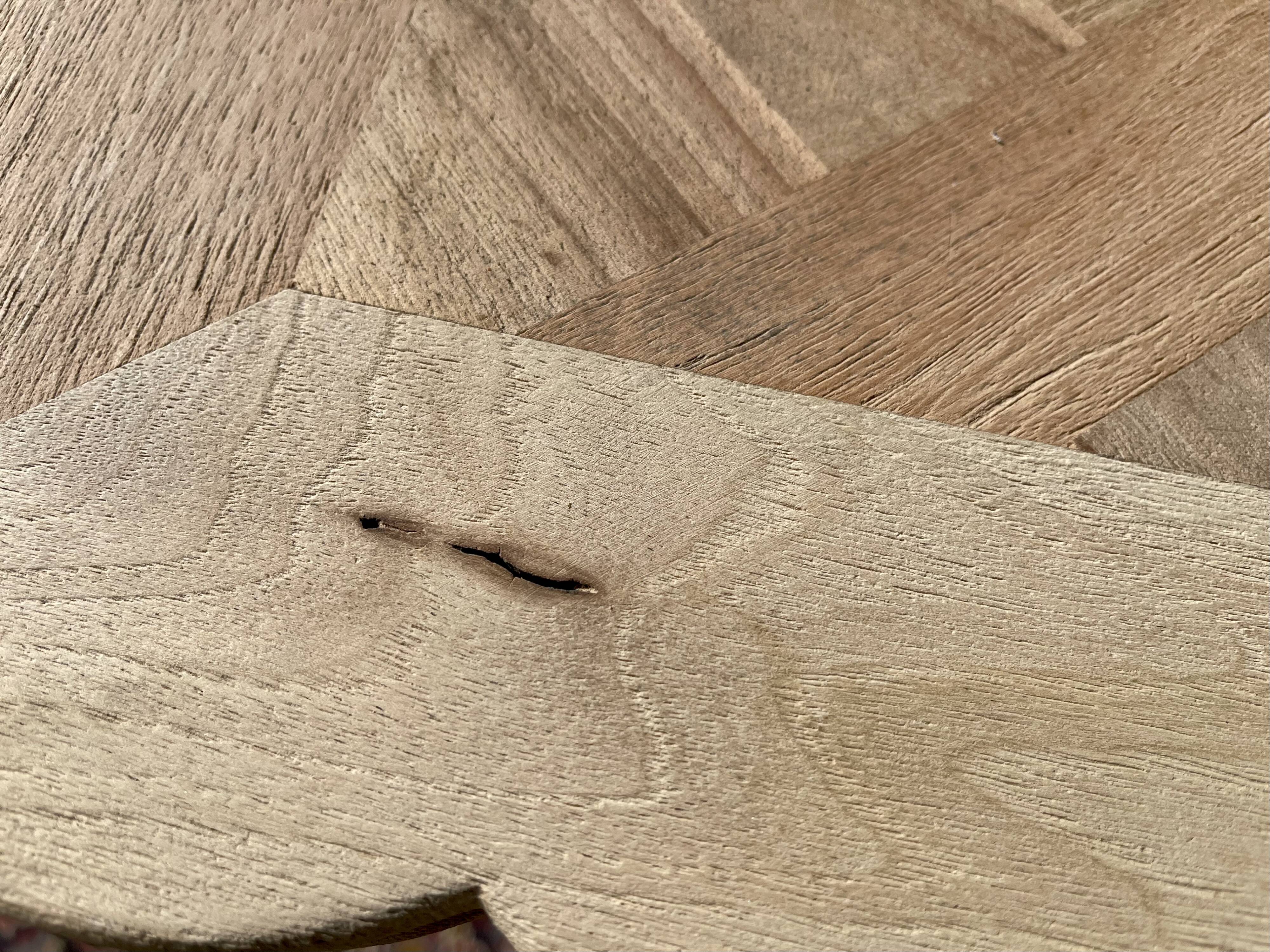 Walnut Table Louis XV Style